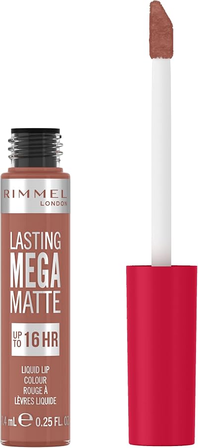 Rimmel Lasting Mega Matte Liquid Lipstick Be My Baby 700 7.4ml Vegan