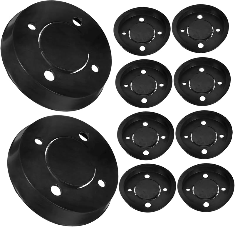 WATIIFUFU 10pcs Leather Pump Seal Cups Replacement Water Pump Seal Pitcher Pump