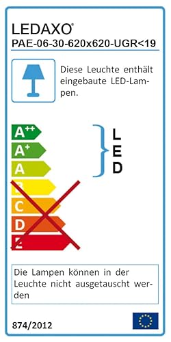 LEDAXO LED-Panel PAE-06-30, 3.600 lm /30W, 4000 K (neutralweiß