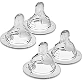 MAM Baby Bottle Nipples Extra Slow Flow Size 0, for 0+ Month Newborn Babies, Skin Soft BPA Free Silicone, 94% Nipple Acceptance, Fits All MAM Bottles, Developed with Medical Experts, Made in Europe