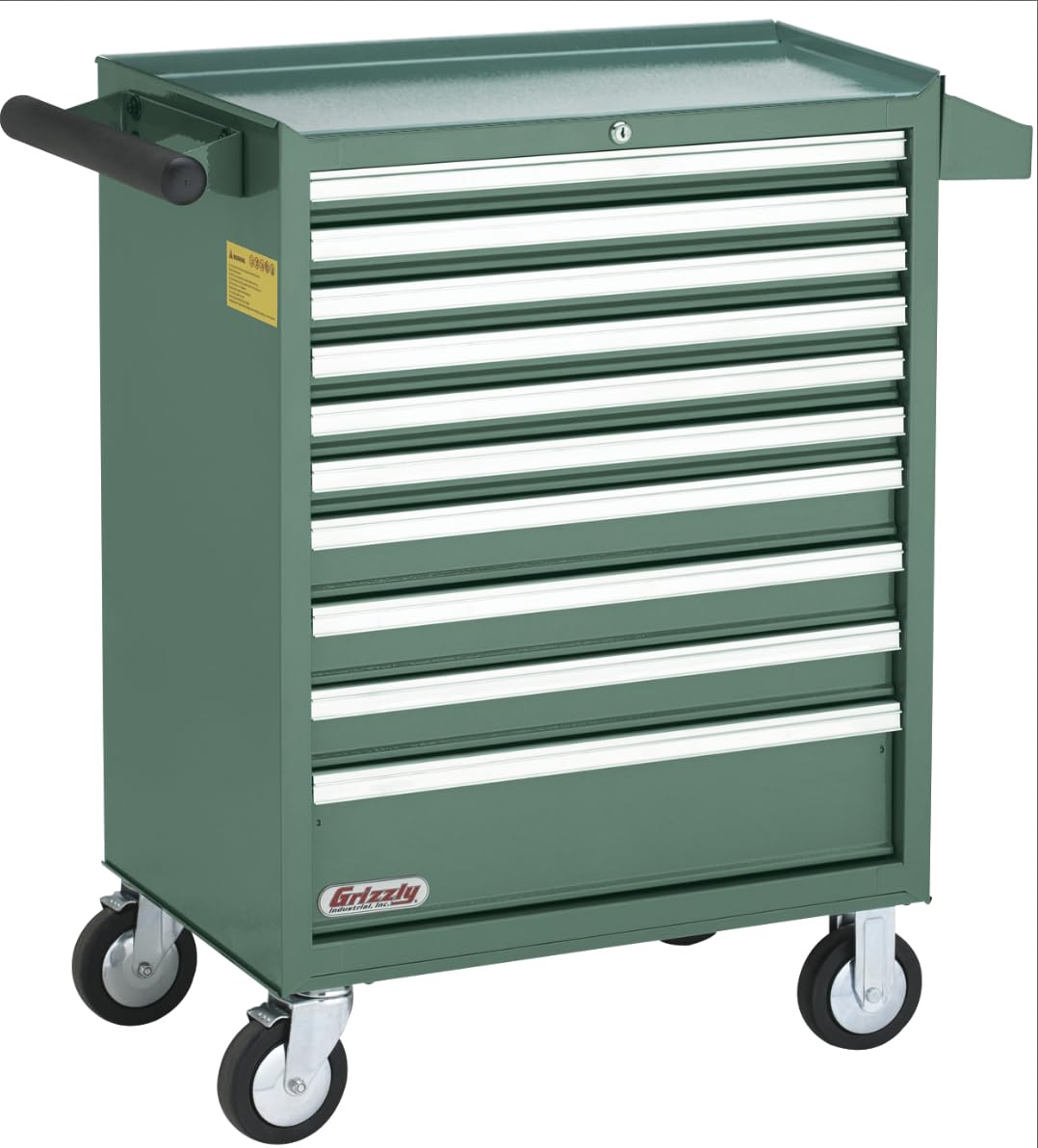Grizzly Industrial H7730-10-Drawer Rolling Tool
