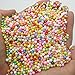2-4mm Foam Balls Decorative Ball DIY Wedding/Party Decoration 1pack (Mixed Colors)