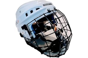 Ice Hockey V3.0 Tek Player Helmet White (Junior Small)