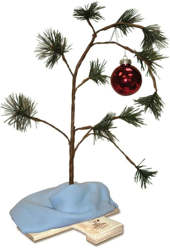 The Original Peanuts 18" Charlie Brown Christmas Tree with Linus