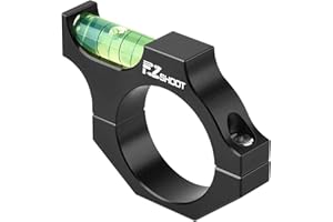 EZshoot Scope Level Precise Calibration, Scope Bubble Level, Scope Mounting Kit, Scope Leveling Kit, Anti Cant Scope Level
