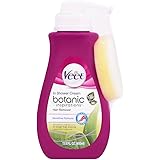 Veet Botanic Inspirations In Shower Cream, 13.5 fl Oz., for Bikini, Underarm, Face