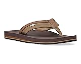Sanuk Mens Ziggy ST | Flip Flops for Men | Mens