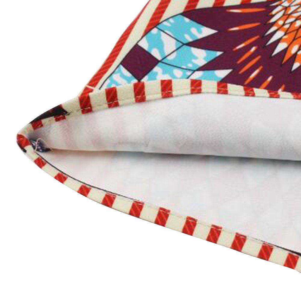 Women\'s 1950s Classy Cocktail Party Prom Vintage Rockabilly Floral Swing Dress with Belt (3XL, Dark Blue)