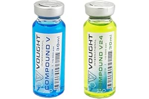 The Boys Compound V Serum and V24 Serum Vial 30ml set of 2