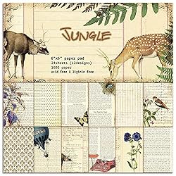 DESEACO Vintage Woodland Creature Cute Decopodge