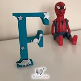 Habercrafts Large Wooden MDF Letter S 13cm High Capital Letter view 7
