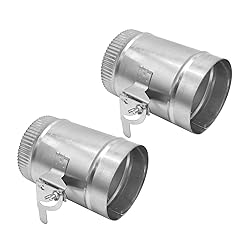 EATAKWARD Backdraft Damper HVAC Duct Manual Volume