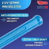 Footprint Footing Mini 58mm Brick Bolster 2 1/4 Electricians Chisel view 3