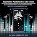 MP3 Player with Bluetooth,8GB Hi-Fi Lossless Sound Music Player with Touch Button, FM Radio,Voice Recorder Function, Support Expandable up to 32GB (Black)