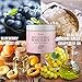 Body Scrub - Daily Exfoliating Treatment to Brighten Skin - Anti-Aging, Anti-Microbial and Anti-Inflammatory Properties - For Varicose and Spider Veins and More - By Venu (Blueberry)