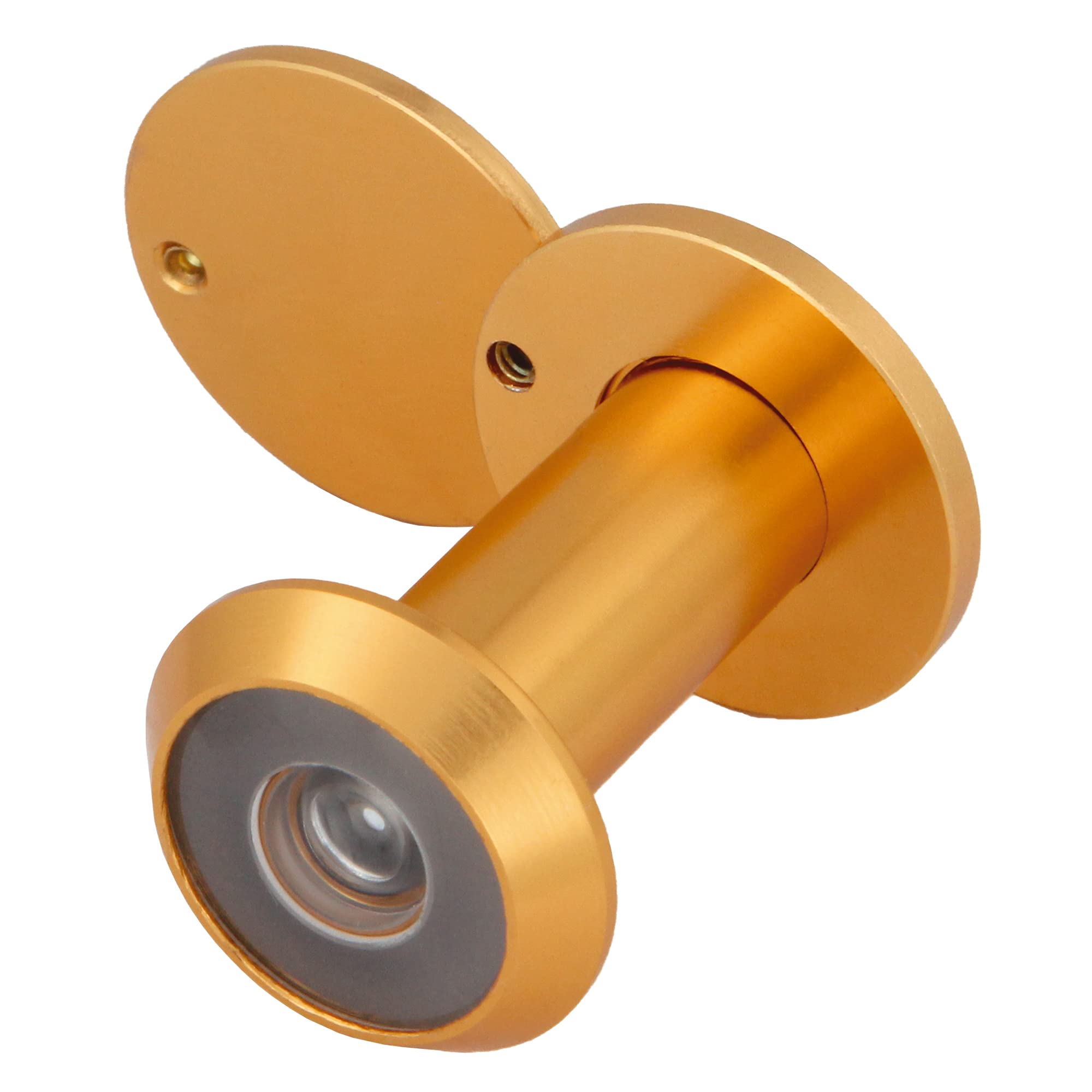 Amig - Door Peephole | Super Angle Lens | Easy Installation | Door Thickness: 35-60mm | Diameter: 14mm | Finish: Gold