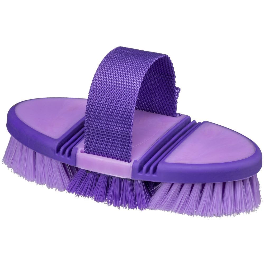 Tough 1 Great Grips Flex Finishing Brush, Purple/Light Purple