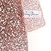 PONY DANCE Table Runner Sequins - Sparkling Glitter Decorative Luxurious Table Runner for Event Weddings/Birthday/Christmas and Holidays, 12 x 108 Inches, Pink, 1 PC