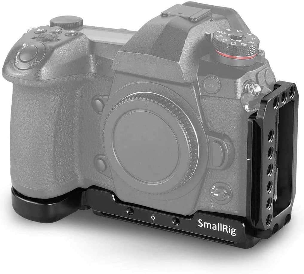 SMALLRIG G9 Lbracket LStaffa per Panasonic Lumix G9 con Builtin
