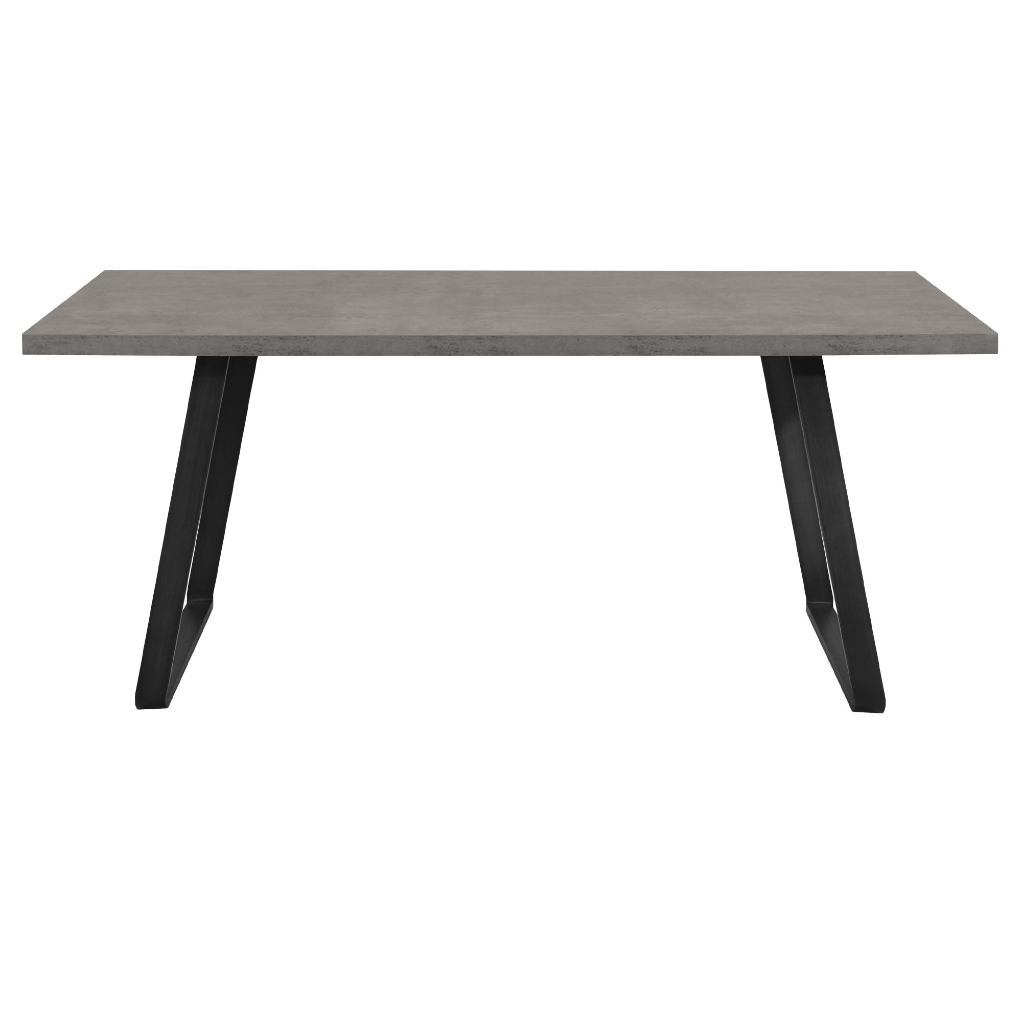 Armen Living Coronado Dining Table, Cement Gray