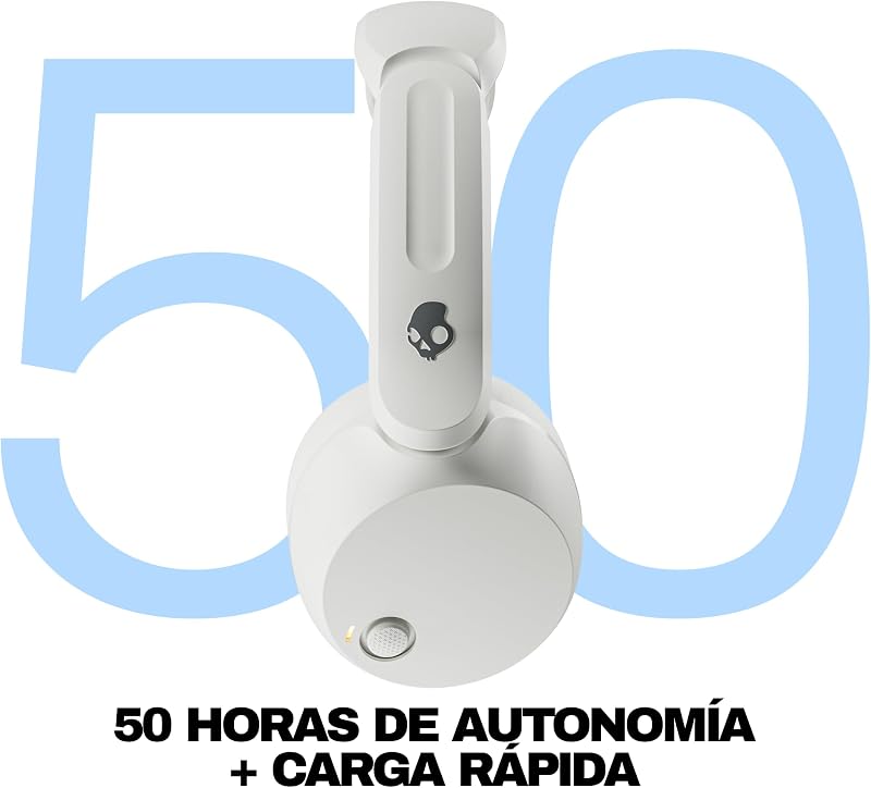 Auscultadores sem fios Bluetooth Icon 180, com até 50 horas de autonomia, leves e confortáveis, ajuste seguro, resistentes ao suor e à água, microfone, para iPhone e Android - Bone