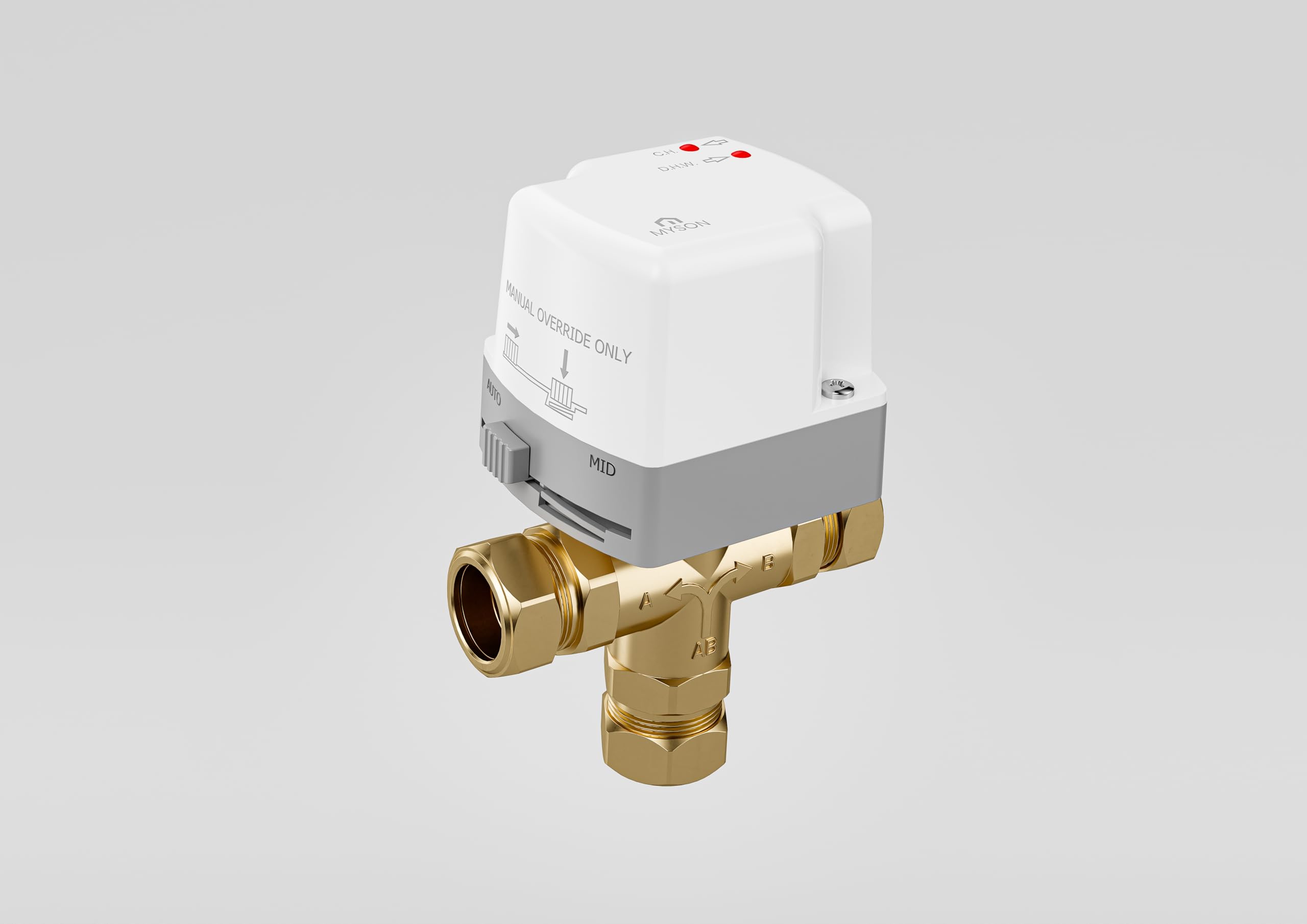 MYSON MPE322-3 Port Motorised Valve 22mm