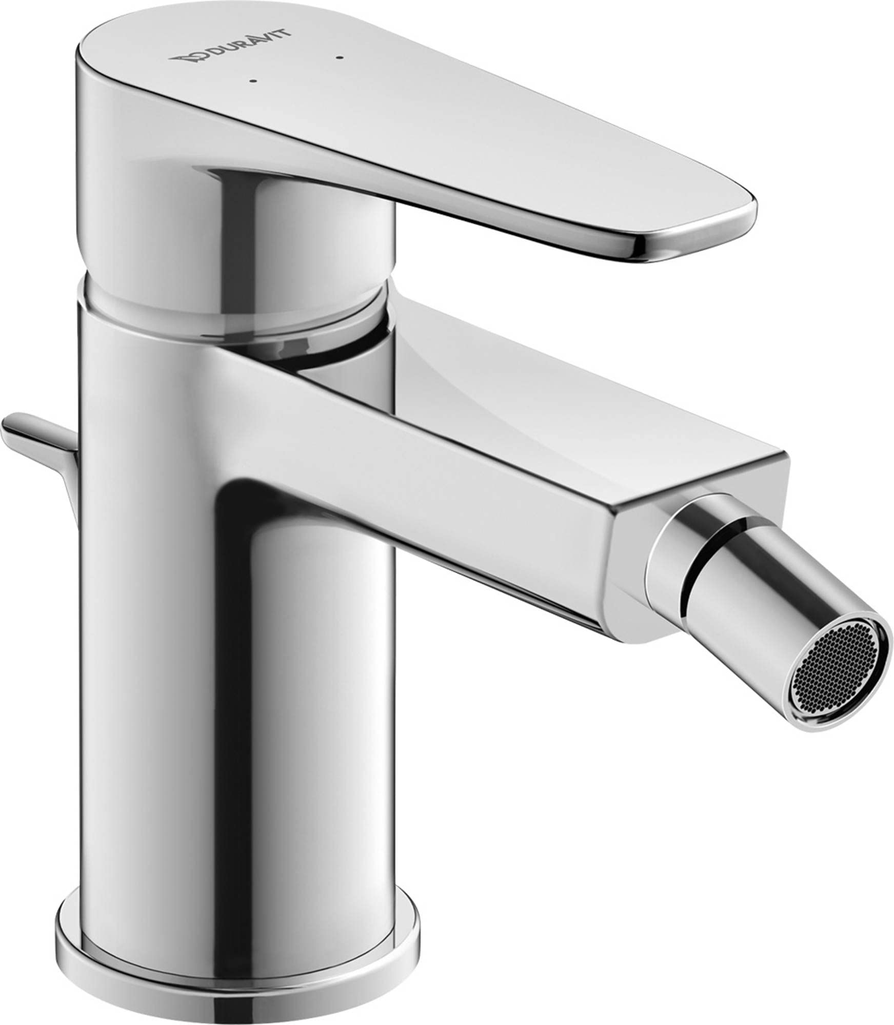 Duravit B12400001 B.1 Single Lever Bidet Mixer tap, Chrome, 7.5