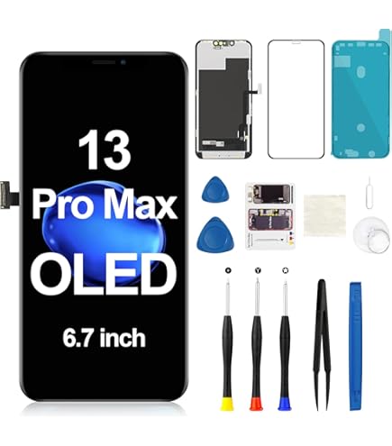 Amazon.com: Olivechard for iPhone 13 Pro Max Soft OLED Screen
