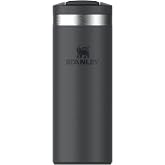 STANLEY 1913 Transit Flip Top Mug 0.35L - Keeps 4 Hours Hot - 6 Hours Cold - Dishwasher Safe - Leakproof - Car Cup Holder Compatible - Insulated Coffee Cup - Black 2.0