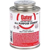 Oatey, 8-Ounce, Milky-Clear 30821 Cement