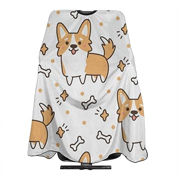 Amazon Com Cute Funny Cartoon Fox Salon Hair Cutting Cape Cloth