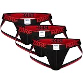 Bike Athletic 3-Pack Stretch Cotton Jockstrap, Everyday Fit | Soft stretch cotton pouch built for everyday comfort and support