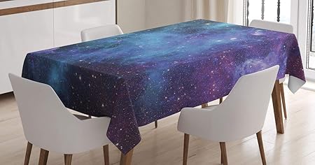 Abakuhaus Cosmos Nappe Etoiles Galactiques Au Lespace Les Planètes Célestes Dans Lunivers Voie Lactée Facile à Nettoyer Avec Une Technologie De