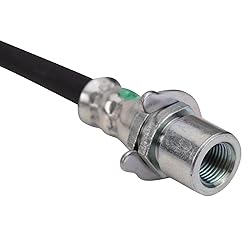 TRQ Rear Inner Brake Hose Compatible with 14-17