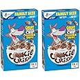 Cookie Crisp Breakfast Cereal, Chocolate Chip Cookie Taste, Made With Whole Grain, Family Size, 18.3 oz (Pack of 2)