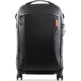 PGYTECH 2-in-1 Roller Camera Backpack Camera Bag for Travel Photographers | Photography Backpack Rolling Luggage with Tripod &amp; Removable Modular &amp; Rain Cover, Compatible with Canon, Nikon, Sony