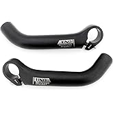 Meische Mountain Bike Handlebar Ends Aluminum Alloy 7/8" MTB Bike Bar Ends 1 Pair Lightweight Riding Horn