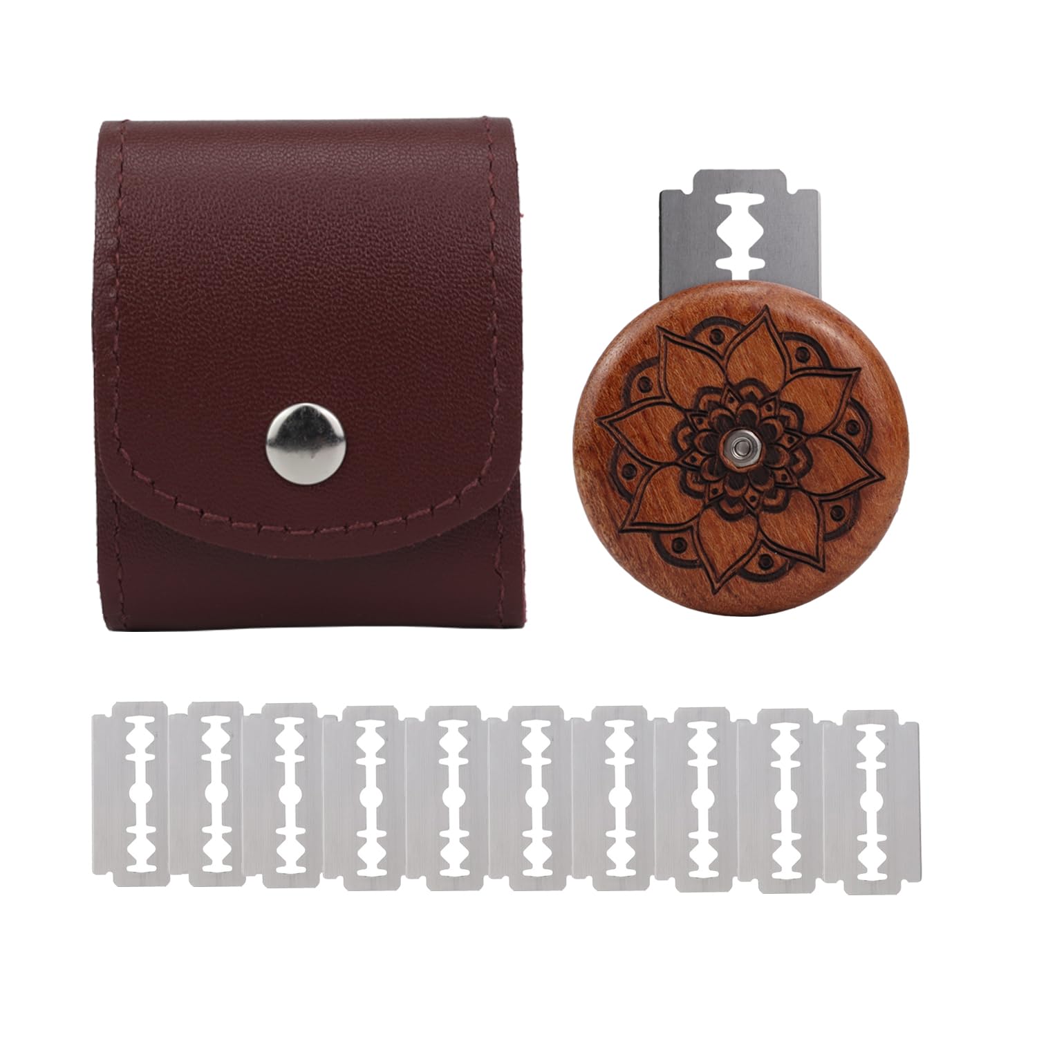 Photo 1 of Aacehlh Bread Lame Cutter,Dough Scoring Knife with 10PCS Replaceable Razor Blades and A Storage Bag,Bread Knives for Homemade Sourdough Bread Bakers (Style-A)