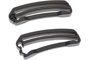 2Pcs Diving Webbing Ending Clip Belt Clamps Quick Keeper Buckles for Backpacks Hiking Diving Adjust Buckle Ending Clip