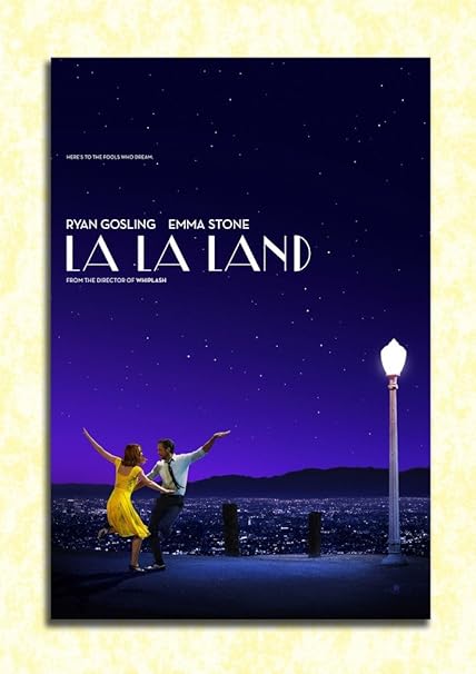 Tamatina Wall Poster La La Land Emma Stone Ryan Gosling Hd