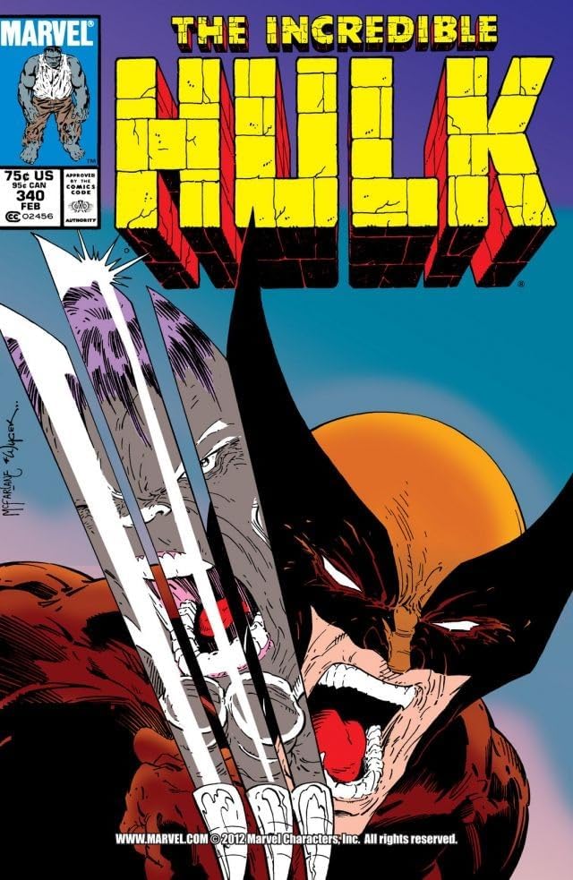 Amazon.com: Wolverine: Incredible Hulk (1962-1999) #181: Facsimile