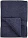 Amazon Brand – Pinzon 4 Piece Egyptian Cotton Bath Towels Set - Navy