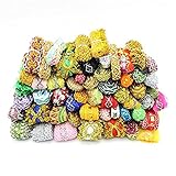 Approx 3/8''-1-1/4'' Wide (10-35mm) x 12yards Random Lace Ribbon Various Embellishment Lace Trim Sewing Decoration Accessories (Mixed Colors 1)