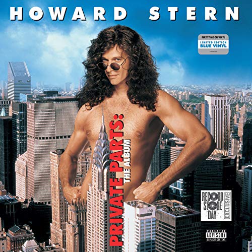 Album Art for Howard Stern Private Parts OST (2LP Blue Vinyl)(RSD Exclusive 2019) by Private Parts Soundtrack