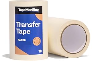 TapeManBlue 6" x 100' Transfer Tape Paper, Made in The USA
