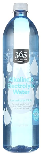 365 BY WHOLE FOODS MARKET, ALKALINE & ELECOUNTROLYTE WATER, 33.8 FL OZ