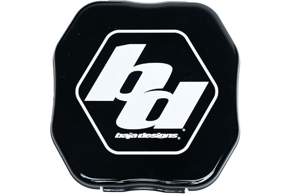 Baja Designs Rock Guard for Squadron 2.0 Pro and Sport and LED Lights | Easy Snap-on Install and Protection, Black