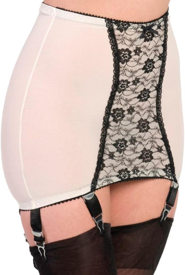 Nancies Dessous Hüfthalter mit hoher Taille, Powermesh und 6