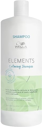 Wella Professionals ELEMENTS Calming Shampoo 1L - Sulfate & Silicone Free