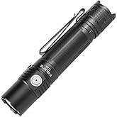 ThruNite TT20 Tactical Dual Switch LED Flashlight, High 2010 Lumens, Long 305 Meters Beam Distance, USB-C Rechargeable Flashl